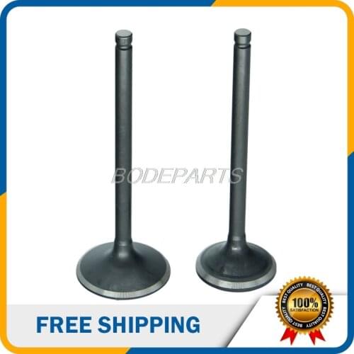 CB250cc Air-cooled Intake Exhaust Valve For Zongshen Loncin CB250cc Air-cooled Dirt Pit Motorcycle Engine Free Shipping