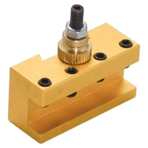 1/4-3/8 Inch 20x25x50mm Lathe Quick Change Tool Post Turning Facing Holder Milling Cut Tool Holder For CCMT TCMT Nilling Insert