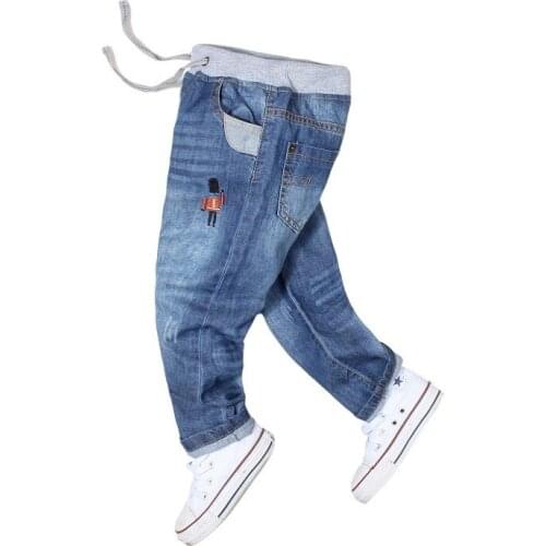 New Arrival Baby Boys Denim Jeans Boys Casual Spring Jeans Child Autumn Spring Casual Long Pants