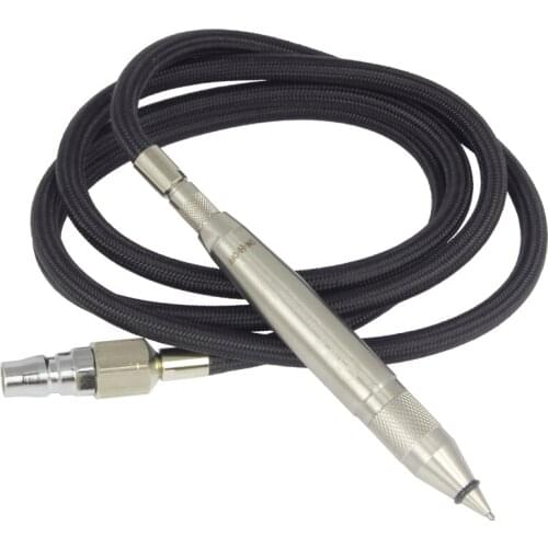 Pneumatic Air Scribe Hammer Engraving Lettering Tool Hose Engraving Pen Hose Pneumatic Engraving Pen Lettering Tool GY-1318