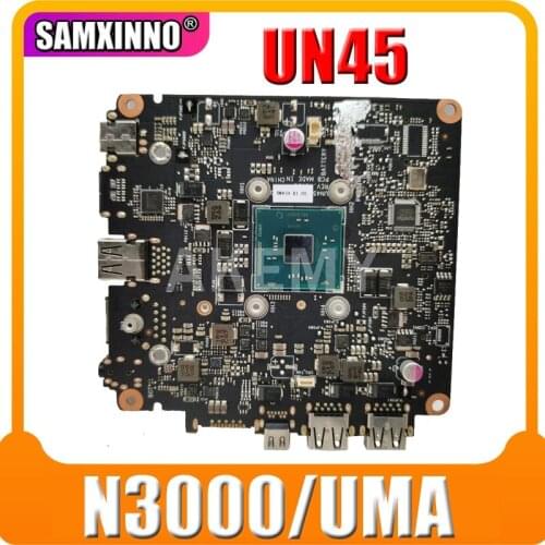 SAMXINNO 90MS00L0-R01000 motherboard For Asus VivoMini UN45 Mini Vivo PC computer Mainboard W/ N3000/UMA