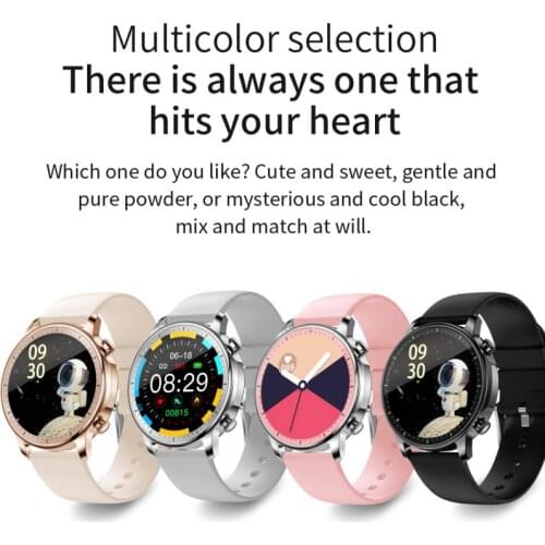 Smart Watch Bluetooth 5.0 Full Touch Screen IP67 Waterproof Heart Rate Blood Presure Monitor Men Women Fashion Smart Braclet