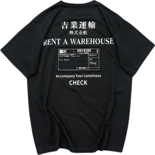 Techwear Hip Hop Transport Cargo T-Shirt Men Machinery Letter Print Cotton Loose Tops Tees TShirt Summer Casual Harajuku T Shirt