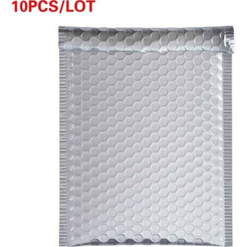 10pcs 15*18cm+4cm Packaging Shipping Bags Bubble Mailing Envelope Bag Bubble Mailers gold paper Padded Envelopes Gift Holders