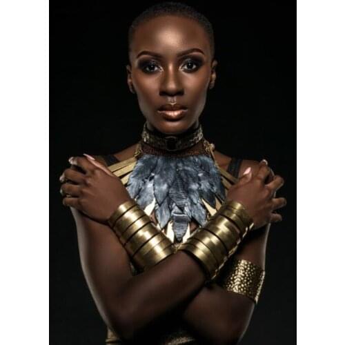 Diamond Embroidery Africa girl Full Square Kit Diamond Painting Scenic Pictures Of Rhinestones Diamond Mosaic Home Decor