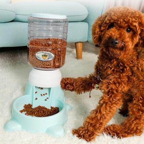 Pet Automatic Water Feeder Pet Feeder Water Fountain 1.8L Feeding Waterer Pet Supplies Travel Supply (Green) For Cats Dog Animal