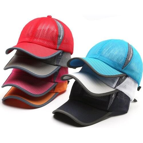 LINJW Summer Baseball Cap Simple Snapback Hats for Men Women Adjustable Bonnet Caps Sports Outdoor Hip Hop Cap Dad Hat