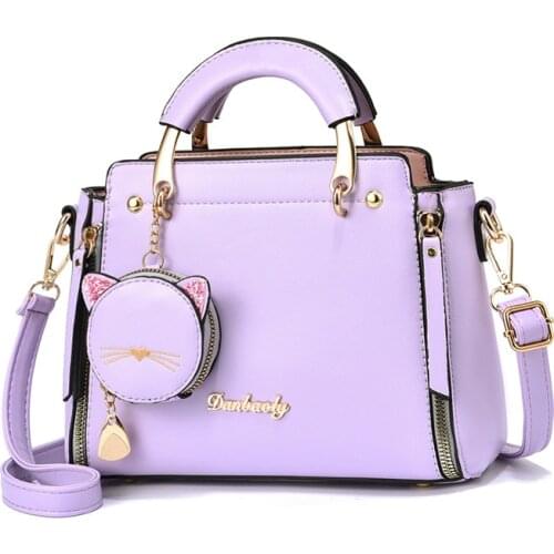 Brand Bag Female 2021 New Trendy Fashion Female Bag Handbag Female Atmosphere Wild One-shoulder Messenger Bag