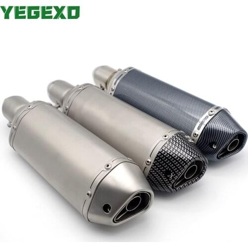 51MM Motorcycle Exhaust Escape Moto Motocross Muffler For HONDA vlx cbr 1000rr cb 900 hornet nc750x transalp 650 cbr 600rr