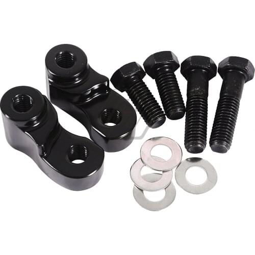 Chrome 1" Rear Lowering Kit case for Harley Davidson Sportster XL883 XL1200 2005-2015