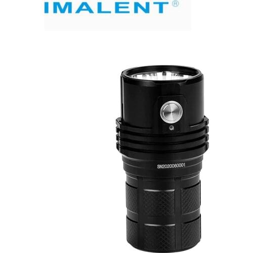 IMALENT MS06 25000 lumens flashlight CREE XHP70 2nd LEDs three rechargeable 4000mAh 21700 Li-ion batteries