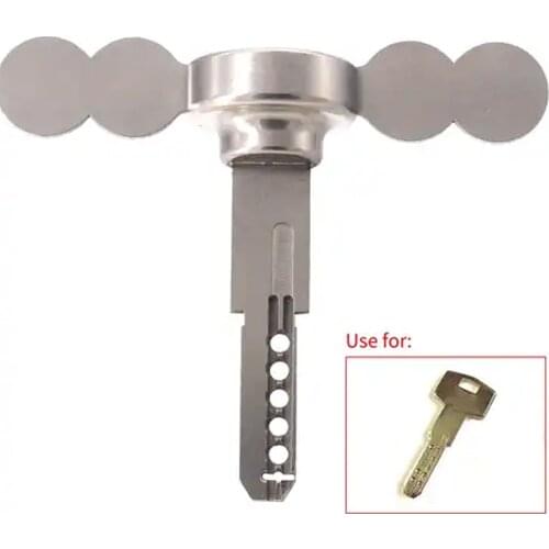 Stainless Steel Solid Material Home Door Key For KALE KILIT Lock Head Locksmith Tools Free Shipping