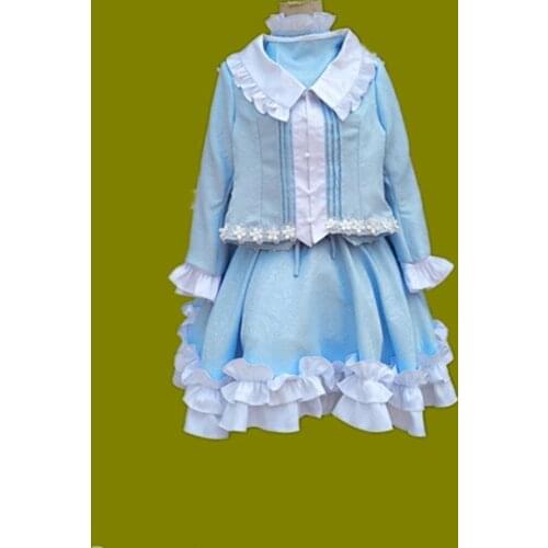 Sajou manaka Fate/Prototype Cosplay Costume sajou manaka dress cosplay costume