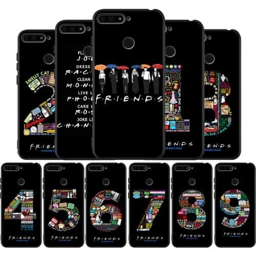 Central Perk coffee Friends Black TPU Silicone Soft Phone Case For Honor 8X 9 8 10 20 30 Lite Pro MATE 9 10 20 30 Pro Lite