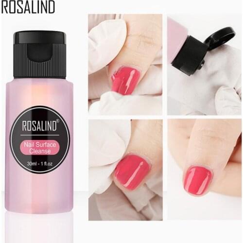 Gentle Nail Surface Cleanser UV Gel Nail Polish Sticky Remover Liquid Nail Water Cleanser 30ml Nail Special Art Remover Tool