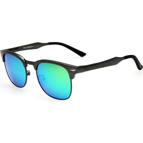 Aluminium Magnesium retro HD Polarized sunglasses men women Luxury Brand Design Coating Drive Shades gafas De Sol Masculino