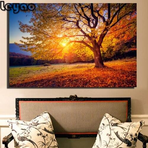 Sunset Beautiful Scenery,Nature Landscape ,diamond painting,embroidery diamonds,diamond mosaic,cross stitch,square,round