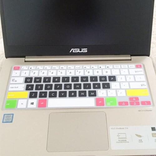 14 inch Keyboard protector skin Cover For ASUS VivoBook S14 S406 S406UA Q406D Q406DA ZenBook Flip 14 UX461UA UX461UN UX461