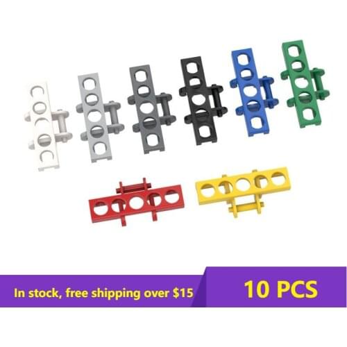 10PCS MOC 15379 Medium Car Track Hinge Building Block Parts Higt-Tech Bricks Educational Kids Brain Games DIY Toys Best Gifts
