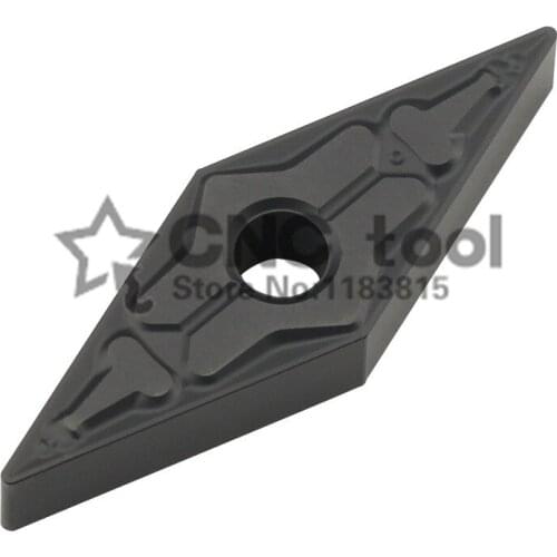 10PCS VNMG160404-TM VNMG160408-TM Cutter Medium Finish Machining of Hard Steel Processing CNC Carbide Inserts