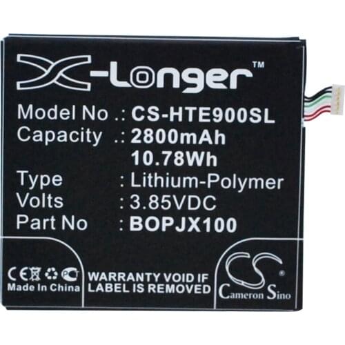 2021 Battery For HTC 35H00239-00M One E9 Dual SIM,One E9 plus,One E9w 2800mAh / 10.78Wh
