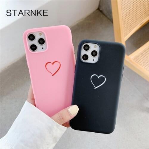 Couple Love Heart Phone Cover For Xiaomi Mi A2 Lite Redmi Note 5 Plus 6 5 Pro 5A 6A 7 7A 4 4X 4A Soft Silicone TPU Case