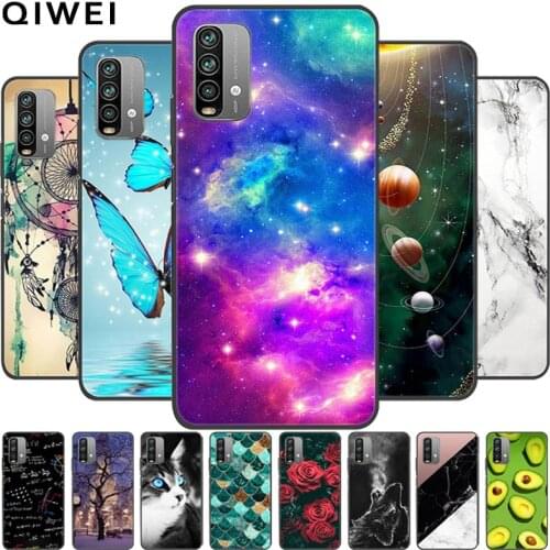Phone Case For Xiaomi Redmi 9T Case Soft Silicone Back Cover Fundas For Xiaomi Redmi 9T 6.53'' Cases Redmi9T 9 T Coque Bumper