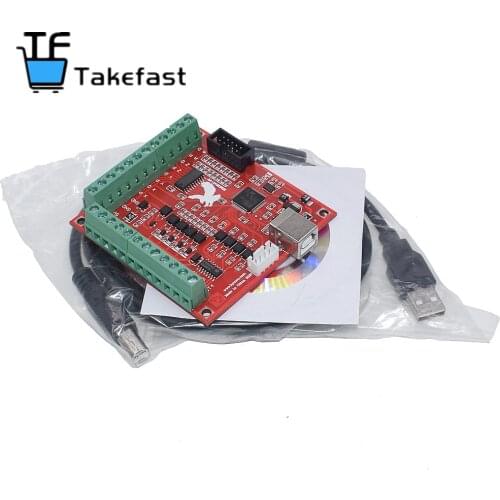 Breakout board CNC USB MACH3 100Khz 4 axis interface driver motion controller driver board