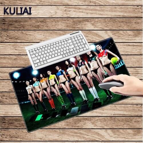 XGZ Beautiful Stadium Model Sexy Mouse Pad 400X900X4MM Rubber Slip Computer Gamer Office Notebook Player Game Gaming MousePad