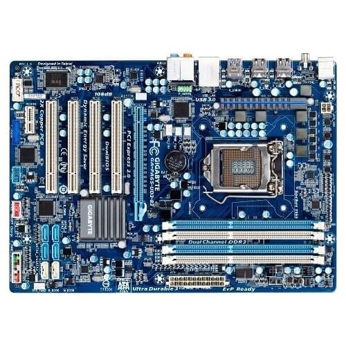 Gigabyte GA-PA65-UD3-B3 Original Used Desktop Motherboard DDR3 LGA 1155 i7 i5 i3 16G SATA3 USB2.0 USB3.0 PA65-UD3-B3 board