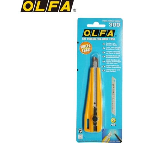 OLFA imported from Japan standard type 9B bolt reinforcement fixing cutting knife matching 9mm blade utility knife 300