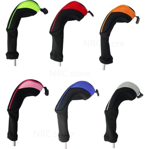 NRC Golf Hybrid UT Club Rescue Head Cover Headcover Golf Putter Head With Number Tag 2, 3, 4, 5, 7, X
