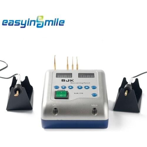 Dental Electric Wax Knife Easyinsmile Lab Equipment With 6 Tips + 2 Carving Pens 110V/ 220V