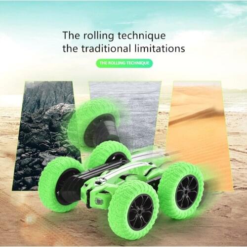 YOHM 2.4G 4CH Drift Deformation Buggy Roll Car Flip 360 Degree Rotating Vehicle Models Remote Control toys