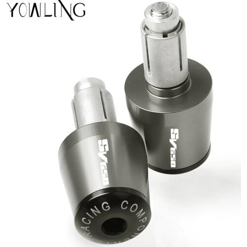 For SUZUKI sv650 / s sv 650 / sv650 sv650s SFV650 1999-2016 Motorcycle CNC 22MM Handlebar Grips Handle Bar Cap End Plugs