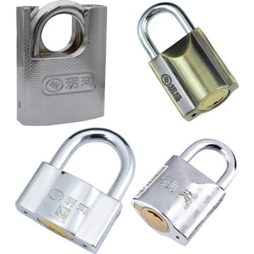 Free shipping lcok mini crescent padlock room door gate security lock padlock Store suitcase Warehouse supply