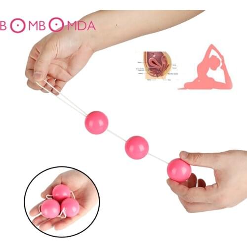 Women Female Vaginal Balls Kegel Balls Vagina Tightening Pelvic Floor Exerciser Ben Wa Geisha Ball Muscle Shrink Adult Sex Toy