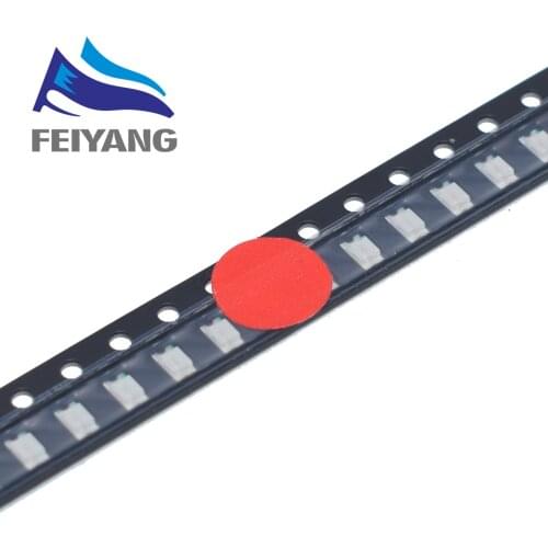 100pcs/lot 5 Colors 3216 1206 SMD Led Super Bright Red/Green/Blue/Yellow/White Water Clear LED Light Diode