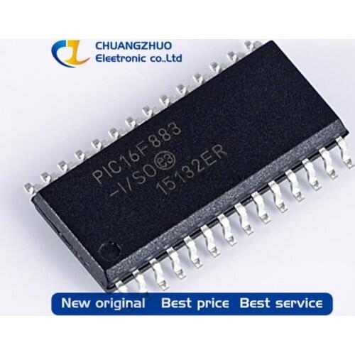 100pcs/lot PIC16F883-I/SO 16F883-I/SO PIC16F883 SOP28