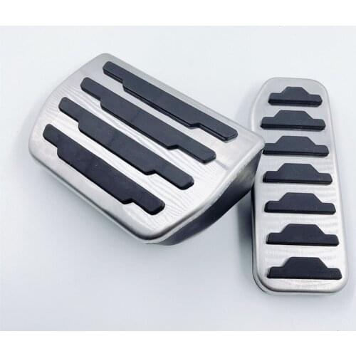 For Land Rover Discovery Sport 2015-2018 For Range Rover Evoque 2012-2018 Car Fuel Gas Brake Pedal Cover Trim Car Accessories