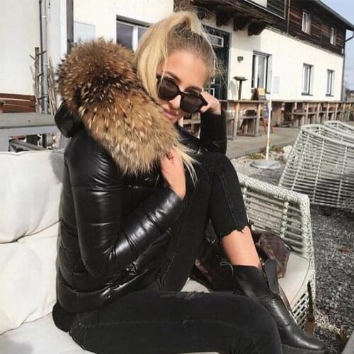 European Fashion Waterproof Winter Jacket Women Hooded Thick Down Parkas Female Jacket Short Coat Warm Winter Outwear 2021 New
