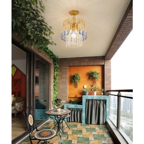 Crystal Nordic Light Pendant Lights Modern Dining Bedroom Hanging Lamp Fashion Iron Hanglamp Home Lighting Design Lamps