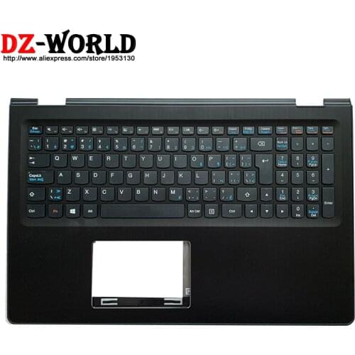 Canadian French Keyboard with Shell C Cover Palmrest Upper Case for Lenovo Yoga 500-15ISK IBD IHW Flex 3-1570 Laptop 5CB0J34004