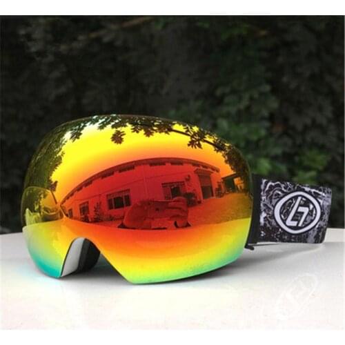Weimostar Brand Skiing Goggles Men Winter Snowboard Ski Goggles Double-layer Anti-fog Skiing Eyewear Snow Glasses Skating mask