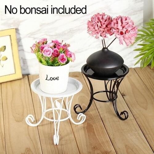 Small Mini Metal Pot Stand Plants Stand Flower Stand Garden Pot Indoor Room Outdoor Succulent Balcony Holder For Living Decor