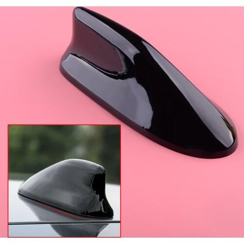 ABS Roof Antenna Shark Fin Cover Trim Fit For Honda Accord 2018 2019 2020 Black