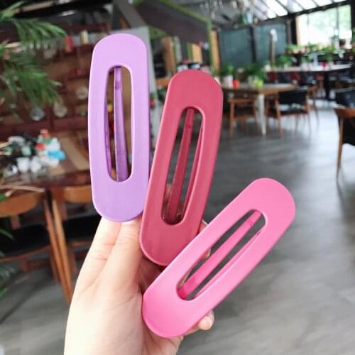 New large 11cm simple scrub large fish mouth hairpin wash makeup makeup duckbill grab clip word clip lady girl hair accessories