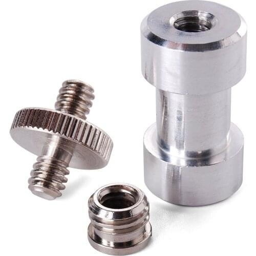 1/4" 3/8" Tripod Mount Screw Convert Adapter for DSLR Camera/Tripod/Shoulder Rig/Light Stand/Camera Cage