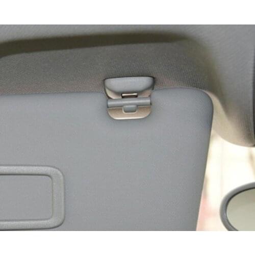 Portable Convenient Perfect Match Interior Visor Hanger Hook Clip Bracket 8U0857562A Compact Visor Clip Professional