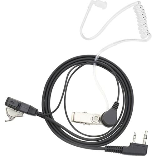 PTT Mic Earpiece Walkie Talkie Headset for Kenwood TK3107 For Baofeng UV-5R BF-888S GT-3TP GT-3 Portable Radio Walkie Talkie